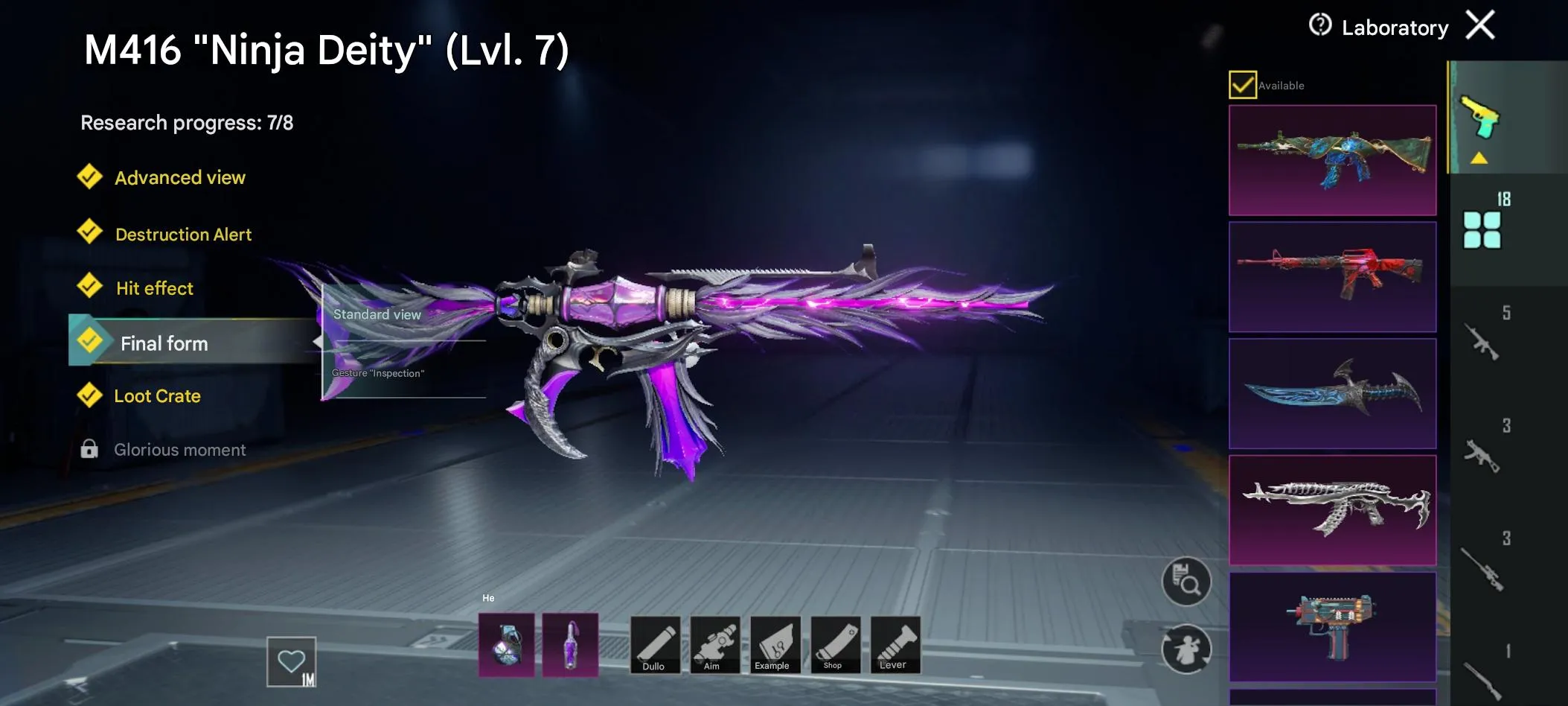 PGM279 Elf Suit Pink McLaren Racing Car Mythic Inventory (G)